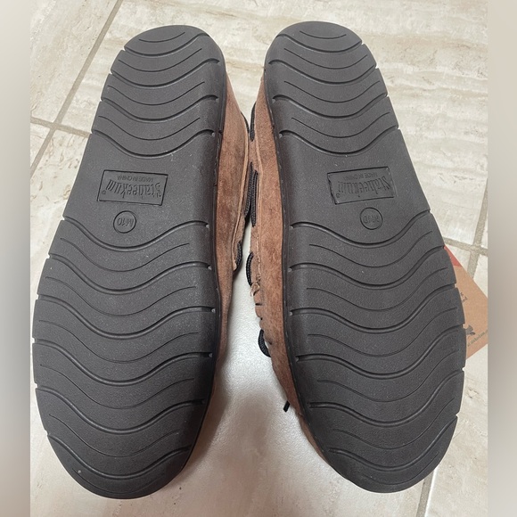 NWT staheekum country essential suede shearling slippers - Picture 3 of 3